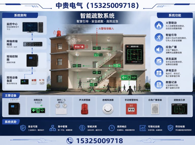 浙江智能疏散系统展示图
